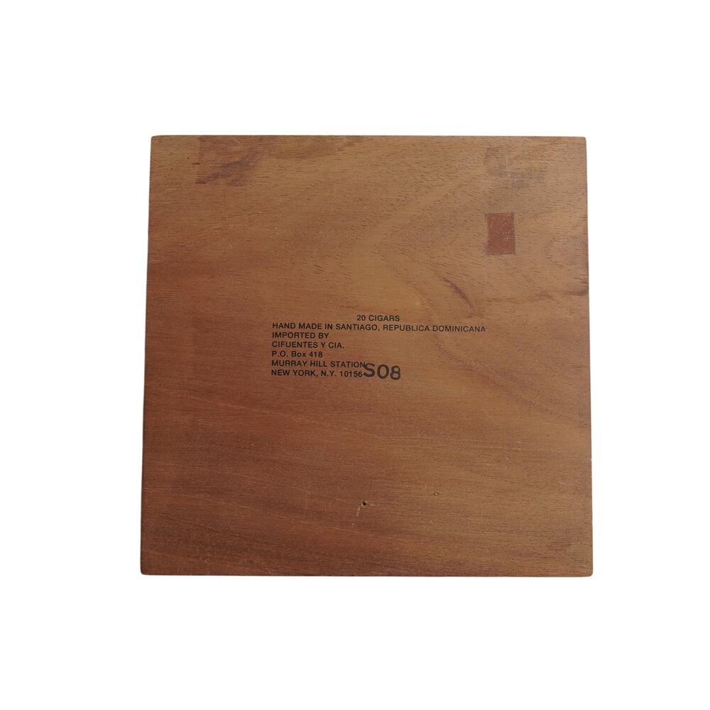 Partagas Limited Reserve Regale Empty Wooden Cigar Box Tray Vintage Decor - Picture 5 of 7